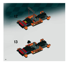 LEGO 8158 instructions page 20 – build guide
