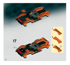 LEGO 8158 instructions page 22 – build guide