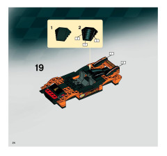 LEGO 8158 instructions page 24 – build guide