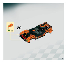 LEGO 8158 instructions page 25 – build guide