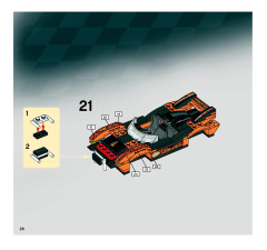 LEGO 8158 instructions page 26 – build guide