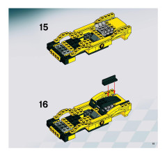 LEGO 8159 instructions page 13 – build guide