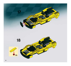 LEGO 8159 instructions page 14 – build guide