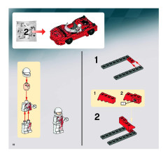 LEGO 8159 instructions page 18 – build guide