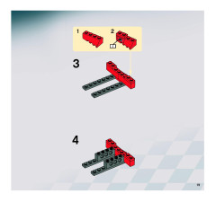 LEGO 8159 instructions page 19 – build guide