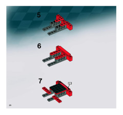 LEGO 8159 instructions page 20 – build guide
