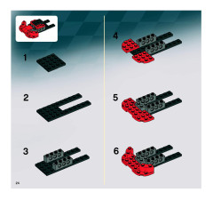 LEGO 8159 instructions page 24 – build guide
