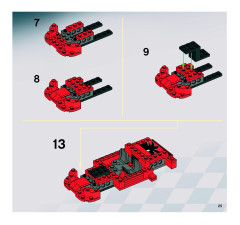 LEGO 8159 instructions page 25 – build guide