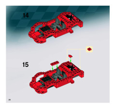 LEGO 8159 instructions page 26 – build guide