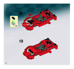 LEGO 8159 instructions page 28 – build guide