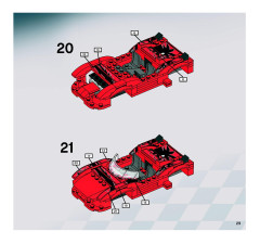 LEGO 8159 instructions page 29 – build guide