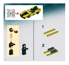 LEGO 8159 instructions page 4 – build guide