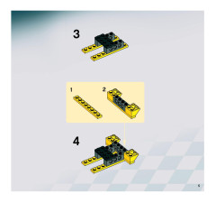 LEGO 8159 instructions page 5 – build guide