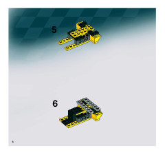 LEGO 8159 instructions page 6 – build guide