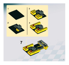 LEGO 8159 instructions page 7 – build guide