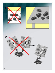 LEGO 8160 instructions page 2 – build guide