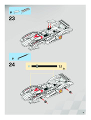 LEGO 8161 instructions page 17 – build guide