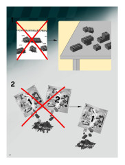 LEGO 8161 instructions page 2 – build guide