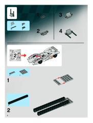 LEGO 8161 instructions page 6 – build guide