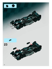 LEGO 8161 instructions page 12 – build guide