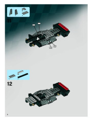 LEGO 8161 instructions page 6 – build guide