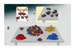 LEGO 8162 instructions page 2 – build guide