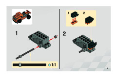 LEGO 8162 instructions page 3 – build guide