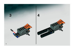 LEGO 8162 instructions page 4 – build guide