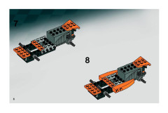LEGO 8162 instructions page 6 – build guide