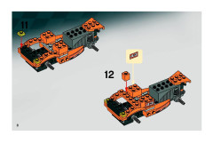 LEGO 8162 instructions page 8 – build guide