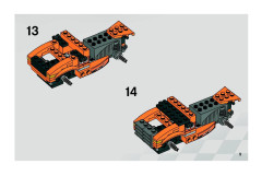 LEGO 8162 instructions page 9 – build guide