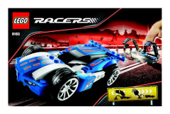 LEGO 8163 instructions page 1 – build guide