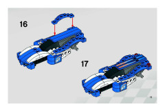 LEGO 8163 instructions page 11 – build guide