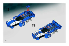 LEGO 8163 instructions page 12 – build guide