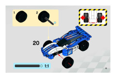 LEGO 8163 instructions page 13 – build guide