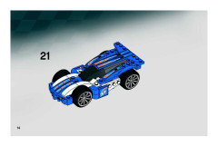 LEGO 8163 instructions page 14 – build guide