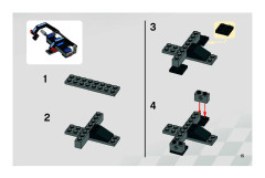 LEGO 8163 instructions page 15 – build guide