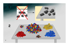 LEGO 8163 instructions page 2 – build guide