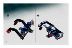 LEGO 8163 instructions page 20 – build guide