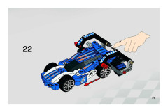 LEGO 8163 instructions page 21 – build guide