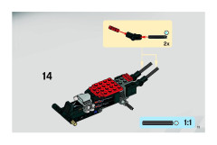 LEGO 8164 instructions page 11 – build guide