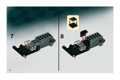 LEGO 8164 instructions page 6 – build guide