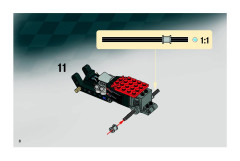 LEGO 8164 instructions page 8 – build guide