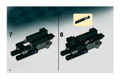 LEGO 8165 instructions page 6 – build guide