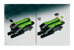 LEGO 8165 instructions page 8 – build guide
