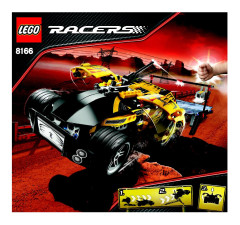 LEGO 8166 instructions page 1 – build guide