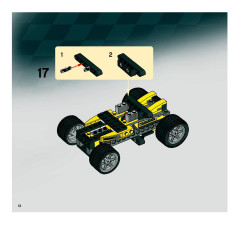 LEGO 8166 instructions page 12 – build guide