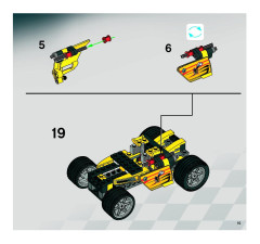 LEGO 8166 instructions page 15 – build guide