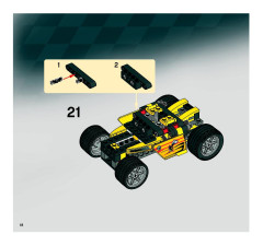 LEGO 8166 instructions page 18 – build guide