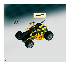 LEGO 8166 instructions page 20 – build guide